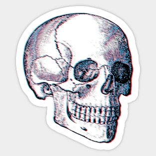 Halloween 3D Skull [HalloweenTown] Sticker